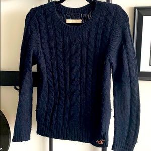 Navy long sleeve sweater